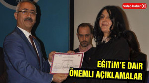 Eğitim'e Dair Önemli Açıklamalar