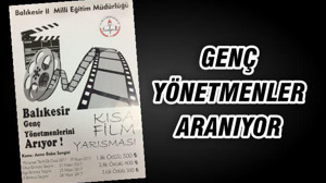 Genç Yönetmenler Aranıyor