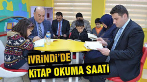 İvrindi'de Kitap Okuma Saati