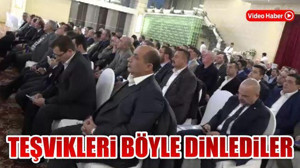 Teşvikleri Böyle Dinlediler