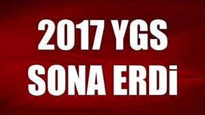 2017 YGS sona erdi