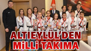 Altıeylül'den Milli Takıma