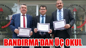 Bandırma'dan Üç Okul