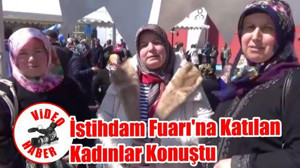 İstihdam Fuarı'na Katılan Kadınlar Konuştu