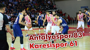 Antalyaspor 83 Karesispor 61