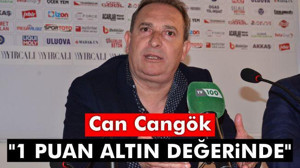 Can Cangök: "1 puan altın değerinde"