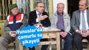 Yunuslar'da çamurlu su şikayeti