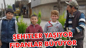 Şehitler Yaşıyor Fidanlar Büyüyor