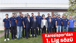Karesispor'dan 1. Lig sözü