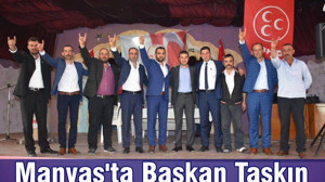 Manyas’ta Başkan Taşkın