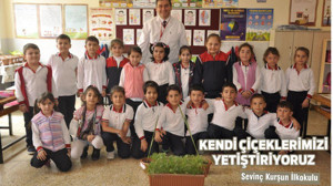 KENDİ ÇİÇEKLERİMİZİ YETİŞTİRİYORUZ