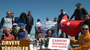 ZİRVEYE YÜRÜDÜLER