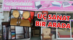Üç sanat bir arada