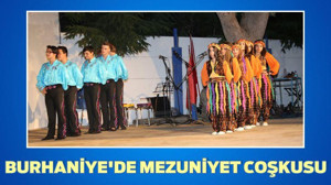 Burhaniye’de mezuniyet coşkusu