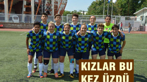 Kızlar bu kez üzdü