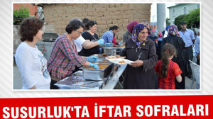 SUSURLUK’TA İFTAR SOFRALARI