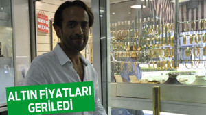 ALTIN FİYATLARI GERİLEDİ