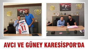 AVCI VE GÜNEY KARESİSPOR’DA
