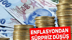 Enflasyondan sürpriz düşüş