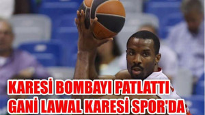 KARESİ BOMBAYI PATLATTI Gani Lawal Karesi Spor'da