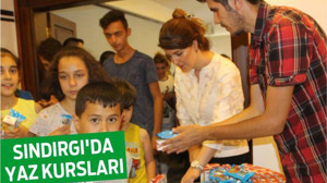 SINDIRGI’DA YAZ KURSLARI