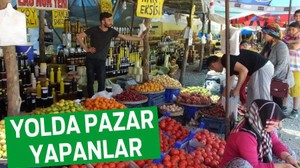 YOLDA PAZAR YAPANLAR