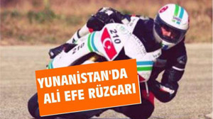 Yunanistan'da Ali Efe rüzgarı