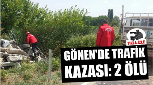 Gönen'de trafik kazası: 2 ölü