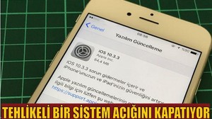 Tehlikeli Bir Sistem Açığını Kapatıyor