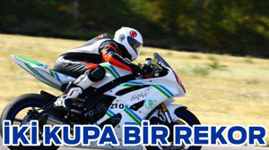 İKİ KUPA BİR REKOR