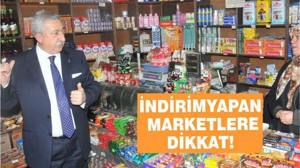 İNDİRİM YAPAN MARKETLERE DİKKAT!