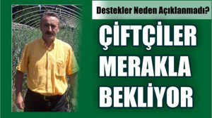 “Destekler Bir An Evvel Açıklanmalı”