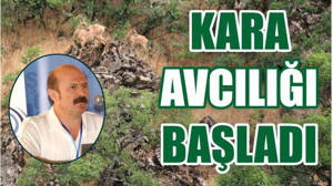 KARA AVCILIĞI BAŞLADI