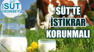 Süt’te İstikrar Korunmalı