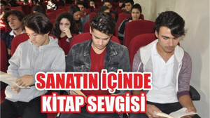 SANATIN İÇİNDE KİTAP SEVGİSİ