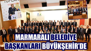 BÜYÜKŞEHİR MARMARALI BAŞKANLARI AĞIRLADI