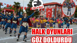 HALK OYUNLARI GÖZ DOLDURDU