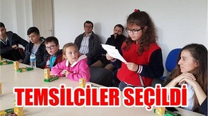 KEPSUT İLÇE ÖĞRENCİ TEMSİLCİLERİNİ SEÇTİ