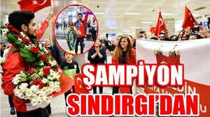 SINDIRGI'NIN GURURU OLDU