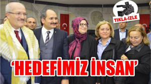 'HEDEFİMİZ İNSANIMIZIN MUTLULUĞU'