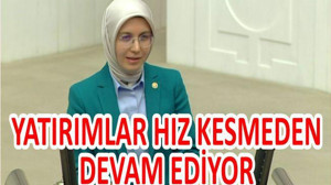 YATIRIMLAR HIZ KESMEDEN DEVAM EDİYOR