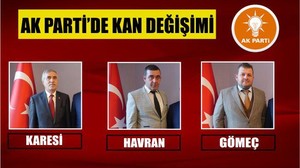 AK PARTİ'DE O İSİMLER BELLİ OLDU