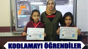 BALYALI ÖĞRENCİLER TEKNOLOJİ VE YAZILIM DERSİNDE KODLAMAYI ÖĞRENDİ