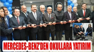 MERCEDES-BENZ’DEN OKULLARA YATIRIM