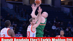Banvit Anadolu Efes'i Farklı Mağlup Etti