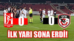 İLK YARI SONA ERDİ