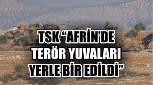 TSK AFRİN'DE
