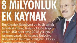 8 MİLYONLUK EK KAYNAK