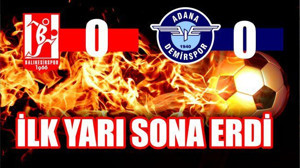 İLK YARI SONA ERDİ