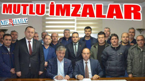SAVAŞTEPE’DE MUTLU İMZALAR